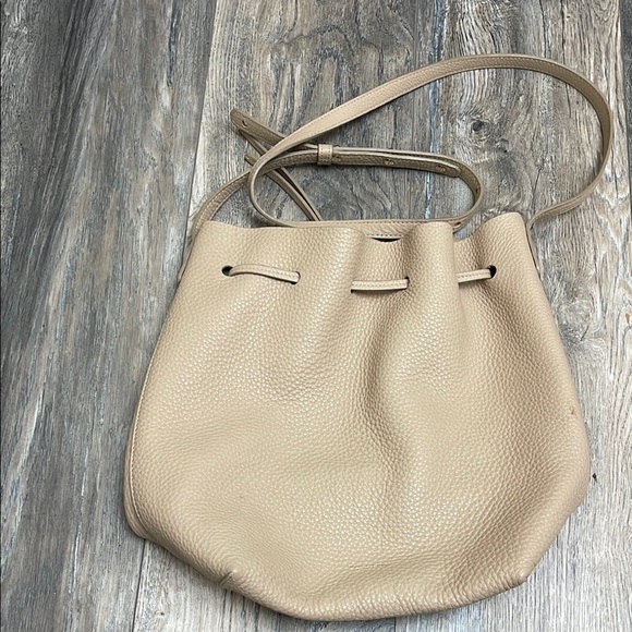 Mansur Gavriel Soft Leather Bucket Bag - Picture 1 of 16